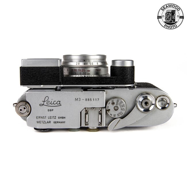 Leica M3 Double-Stroke w/Leitz 35mm f/2.8 Summaron, Goggles GOOD+