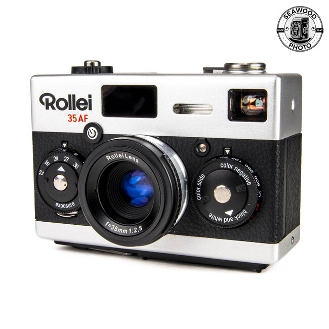 Rollei 35AF Camera (Chrome) FOR PARTS