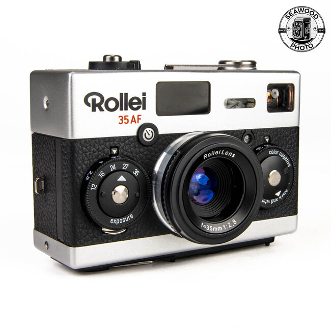 Rollei 35AF Camera (Chrome) FOR PARTS