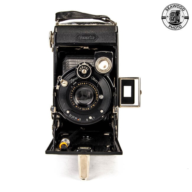 Zeiss Ikonta 520/14 6X9  w/105MM F/6.3 Novar w/Case GOOD+