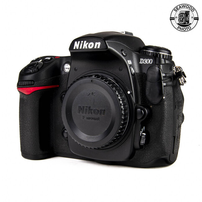 Nikon D300 12.3MP Body Only LOW SHUTTER  GOOD+