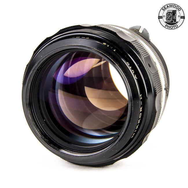 Nikon Nikkor-H 85mm f/1.8 Non-Ai GOOD-