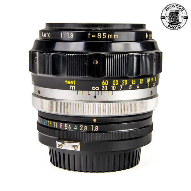 Nikon Nikkor-H 85mm f/1.8 Non-Ai GOOD-