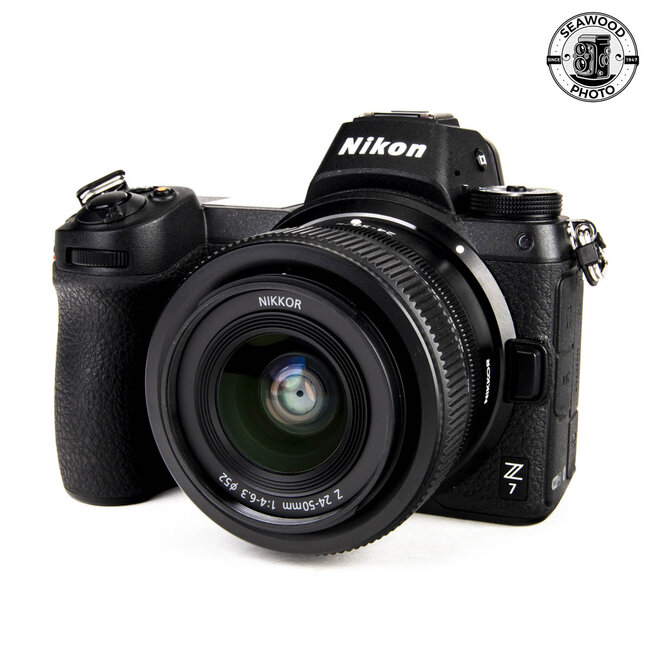 Nikon Z7 45.7MP  w/24-50mm f/4-6.3 and 512 CF Express Excellent