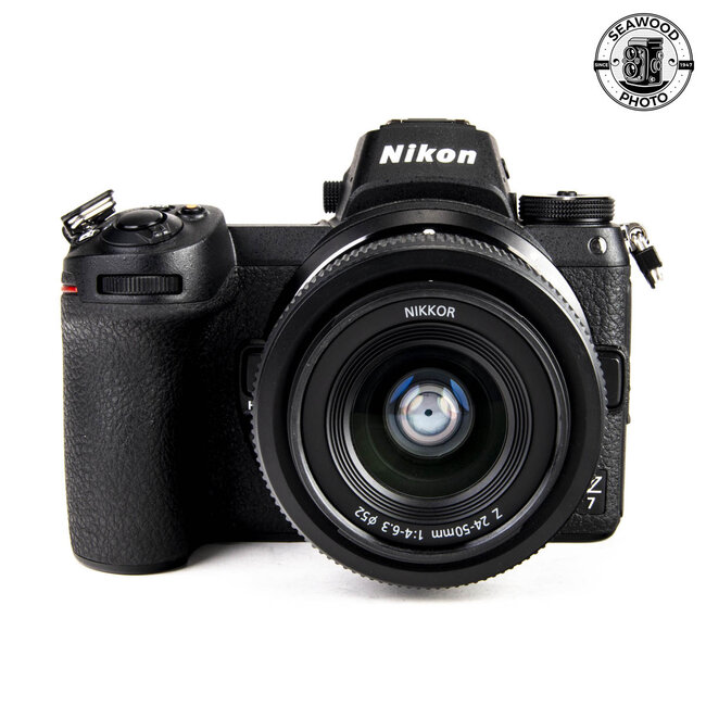 Nikon Z7 45.7MP  w/24-50mm f/4-6.3 and 512 CF Express Excellent
