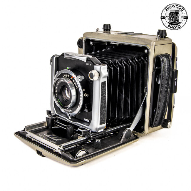 Linhof Super Technika V69 6x9 w/100mm f5.6 , 180mm f4.8 GOOD