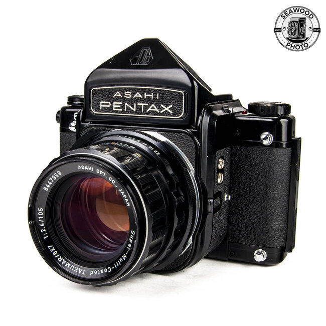 Pentax 6x7 MLU w/ Early 105mm f2.4 GOOD+