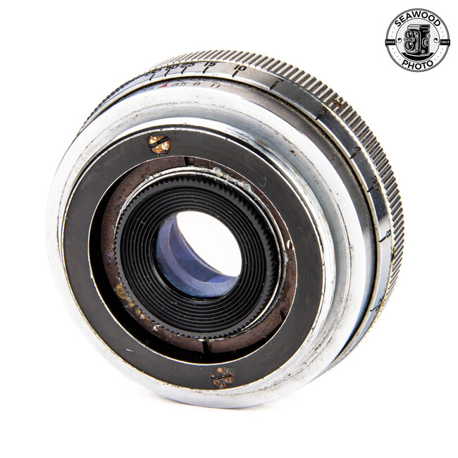 Asahi-Kogaku 50mm f/3.5 Lens (fits Asahiflex and Tower 23) M-37 Mount GOOD