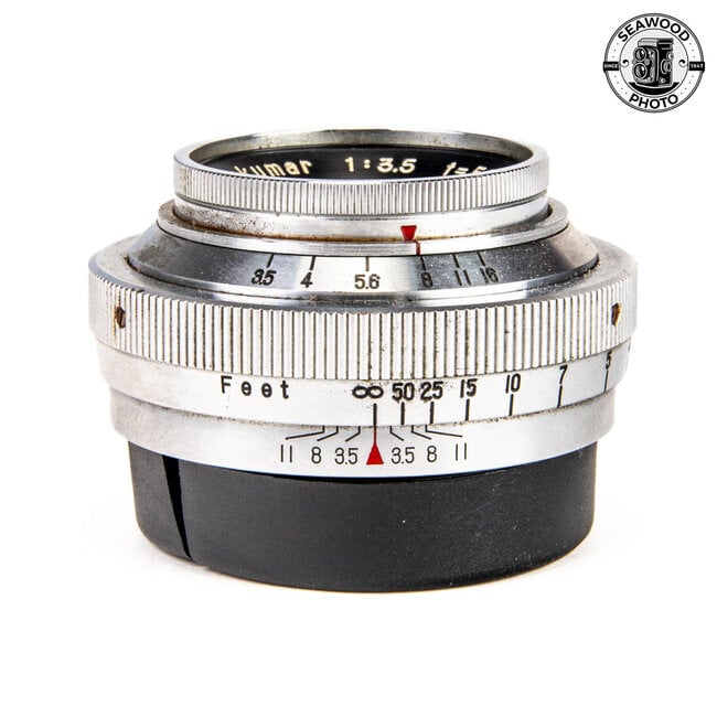 Asahi-Kogaku 50mm f/3.5 Lens (fits Asahiflex and Tower 23) M-37 Mount GOOD
