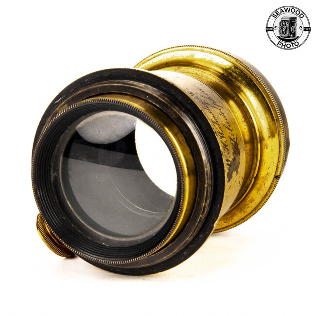 W. H. Walmsley No. 2 Hemispherique Rapide Brass Lens
