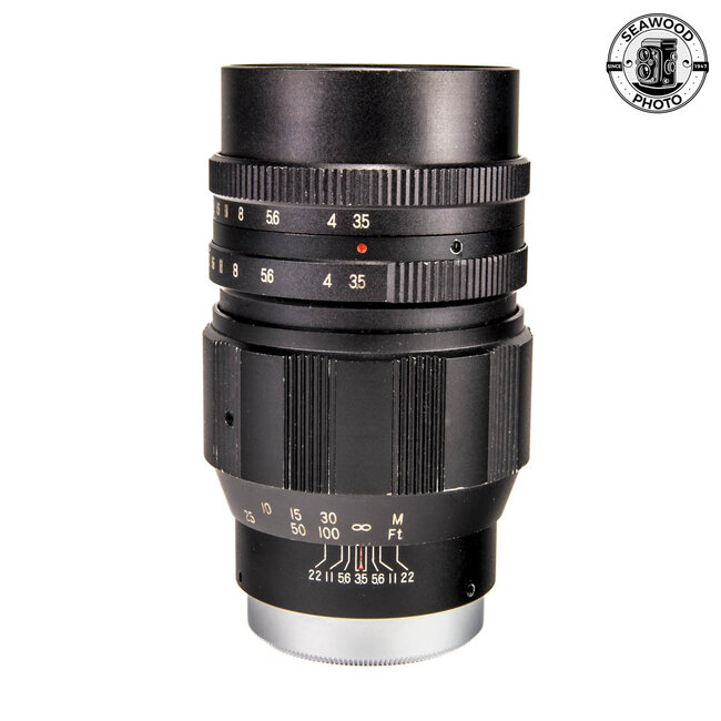 Rare Vivitar P&B 135mm f/3.5 for Leica M39 Mount GOOD+
