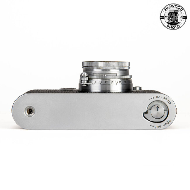 Leica IIf w/Leitz 50mm f/2 Summitar GOOD