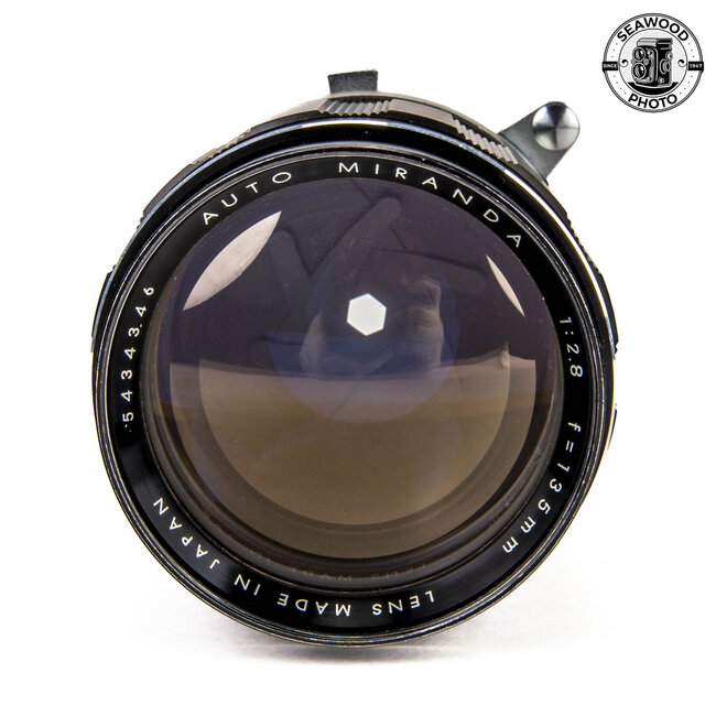 Miranda 135mm f/2.8 Auto Lens w/Shade, Case EXCELLENT