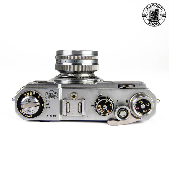 Nikon S2 Black Dial w/ 5cm f1.4 GOOD+