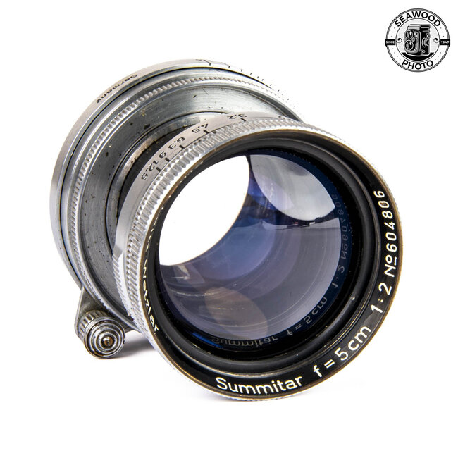 Leica 5cm f2 Summitar Collapsible LTM GOOD+