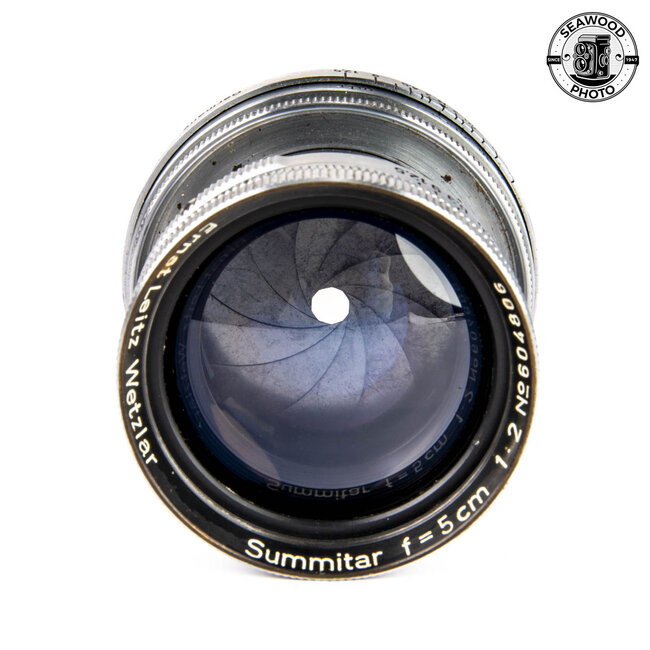 Leica 5cm f2 Summitar Collapsible LTM GOOD+