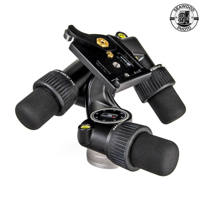 Manfrotto 3263 Triple Axis Geared Head. LIKE NEW