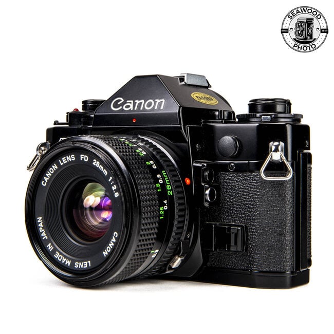 Canon A-1 w/ 28mm f/2.8 GOOD+