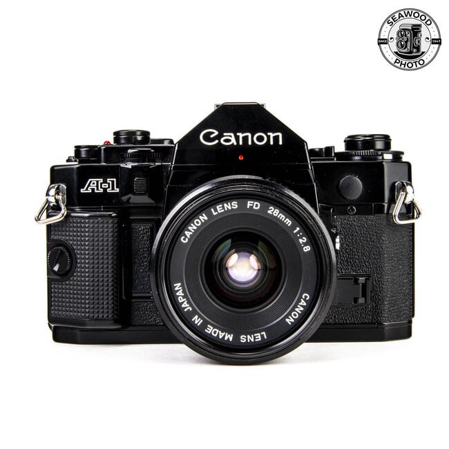 Canon A-1 w/ 28mm f/2.8 GOOD+