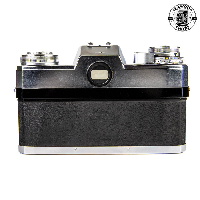 Zeiss Contarex Bullseye Early w/50mm f/2.8 Tessar GOOD+