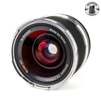 Rollei Rolleiflex SL66 50mm f4 Zeiss Distagon HFT Lens GOOD