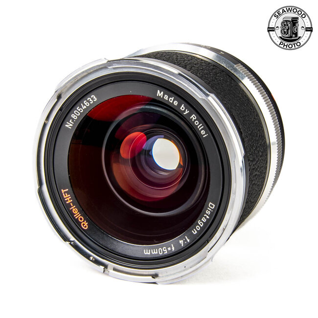 Rollei Rolleiflex SL66 50mm f4 Zeiss Distagon HFT Lens GOOD