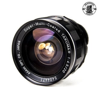 Pentax Pentax Super Multi Coated Takumar 20mm f4.5 w/Shade EXCELLENT