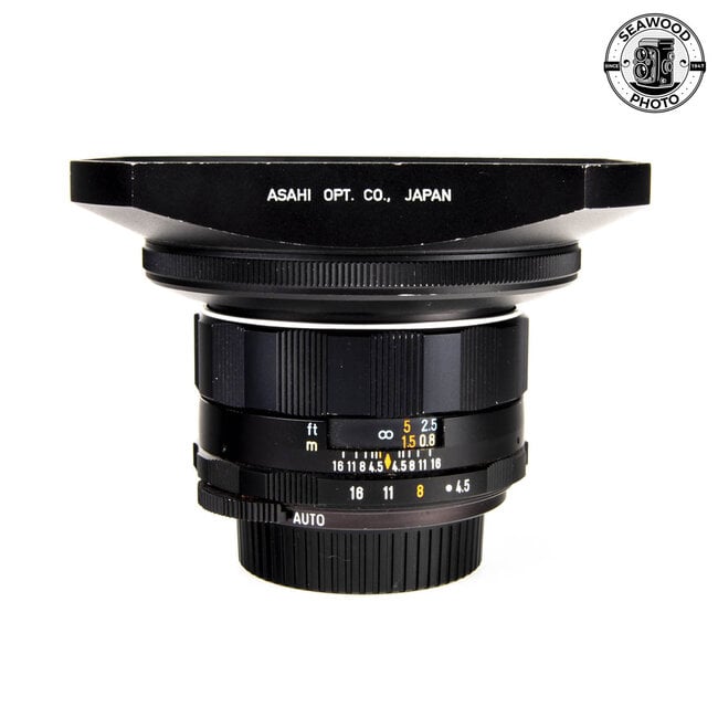 Pentax Super Multi Coated Takumar 20mm f4.5 w/Shade EXCELLENT