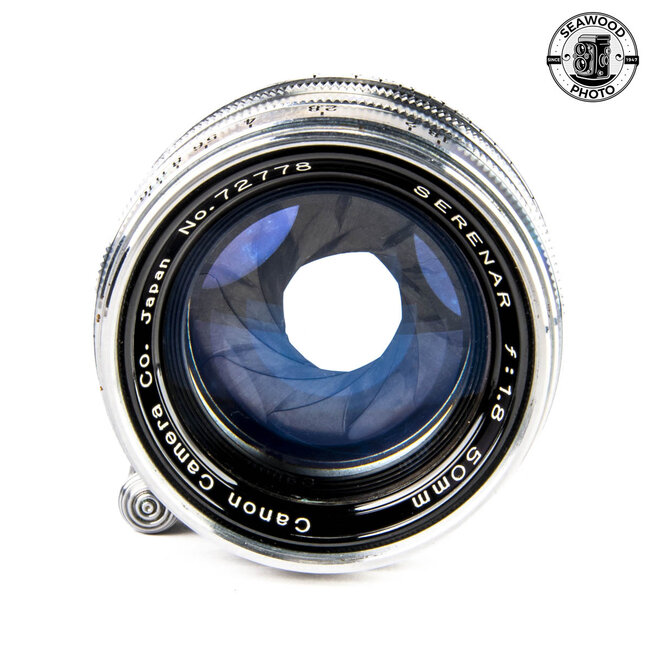 Canon Serenar 50mm f/1.8 LTM FOR PARTS