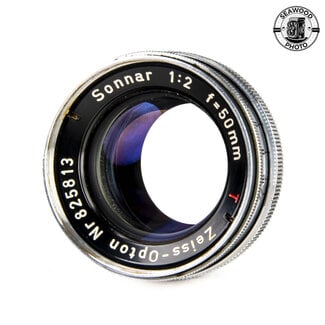 Zeiss Opton 50mm 5cm f1.5 T Sonnar Lens for Contax Rangefinder GOOD
