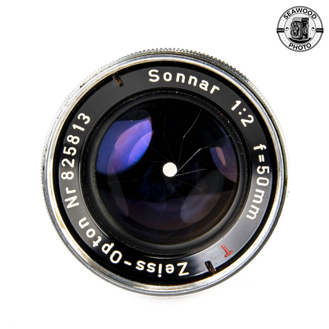 Zeiss Opton 50mm 5cm f1.5 T Sonnar Lens for Contax Rangefinder GOOD