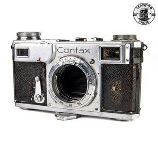 Contax II Rangefinder Body FOR PARTS