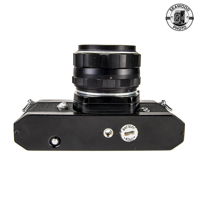 Pentax Spotmatic Black w/ Pentax 50mm f/1.4 GOOD-