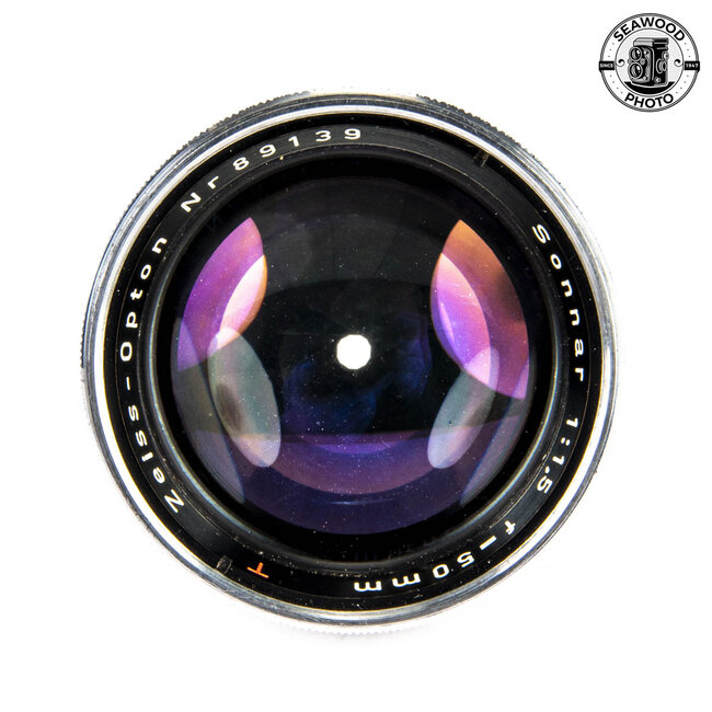 Zeiss-Opton Sonnar 50mm f/1.5  T Rangefinder Lens for CONTAX