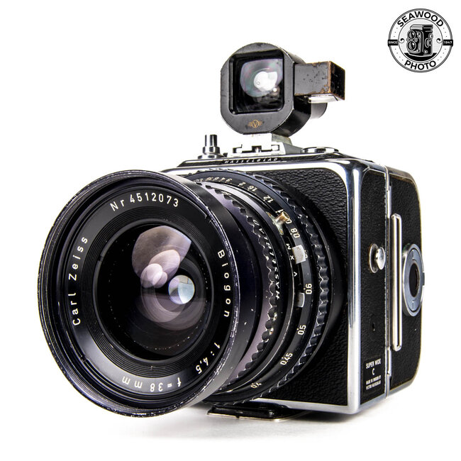 Hasselblad Super Wide C w/38mm f4.5 Zeiss Biogon GOOD-