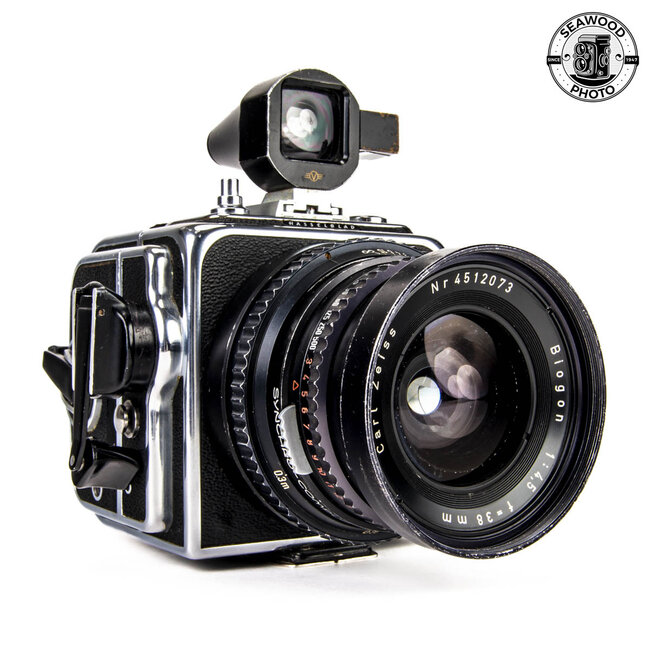 Hasselblad Super Wide C w/38mm f4.5 Zeiss Biogon GOOD-