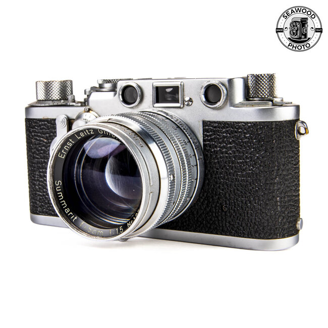 Rare Leica IIIf Midland Canada w/50mm f/2 Summarit AS-IS