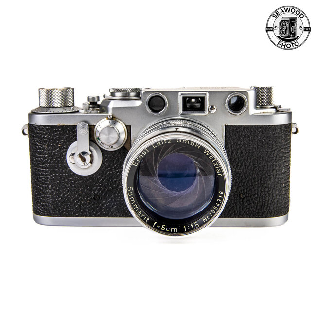 Rare Leica IIIf Midland Canada w/50mm f/2 Summarit AS-IS
