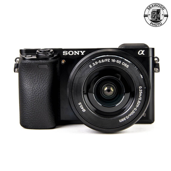 Sony a6000 24MP w/2 Lens Kit LOW SHUTTER EXCELLENT