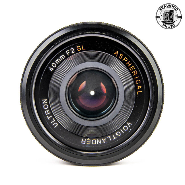 Voigtlander Ultron 40mm f/2  SLII Aspherical Nikon AIS Mount EXCELLENT