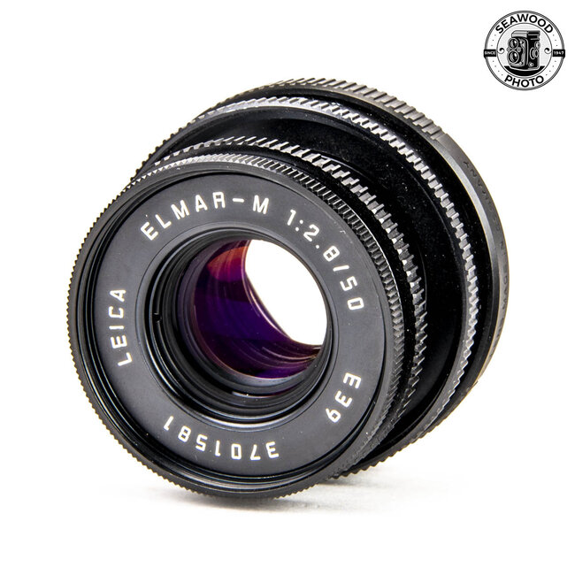 Leica Elmar-M 50mm f/2.8 Black EXCELLENT