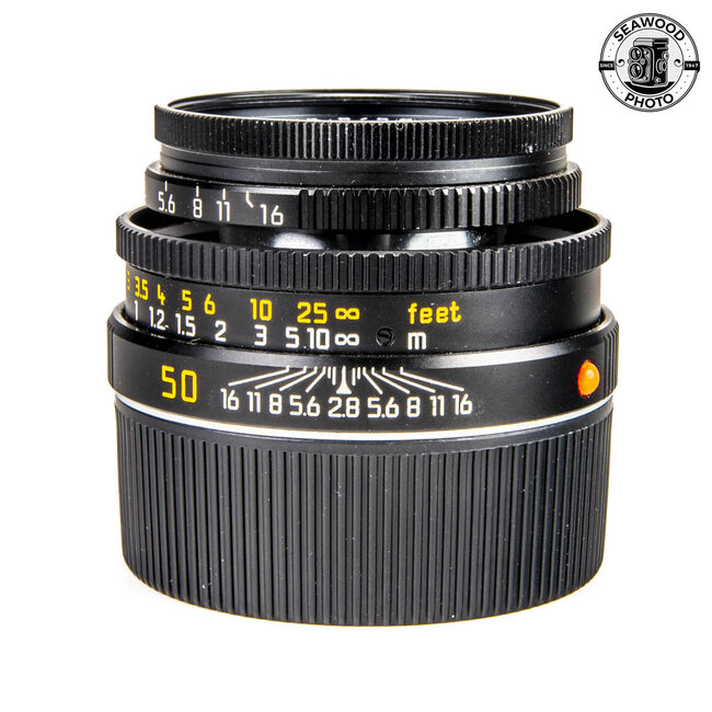 Leica Elmar-M 50mm f/2.8 Black EXCELLENT