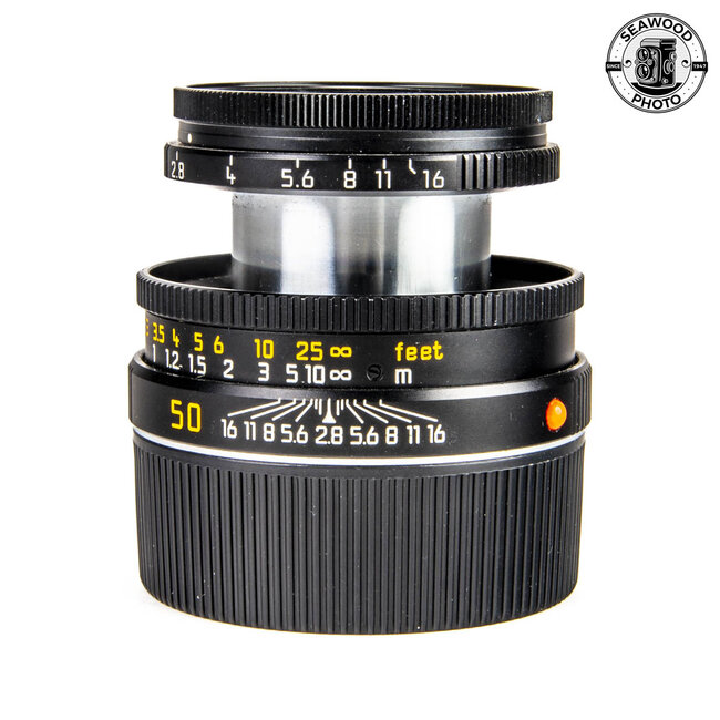 Leica Elmar-M 50mm f/2.8 Black EXCELLENT