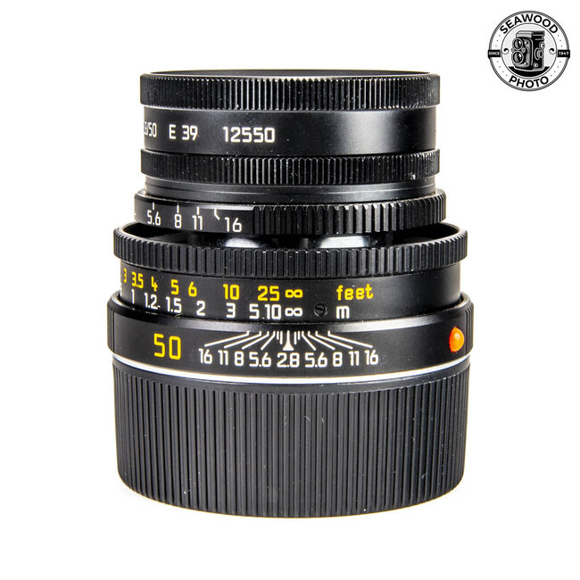 Leica Elmar-M 50mm f/2.8 Black EXCELLENT