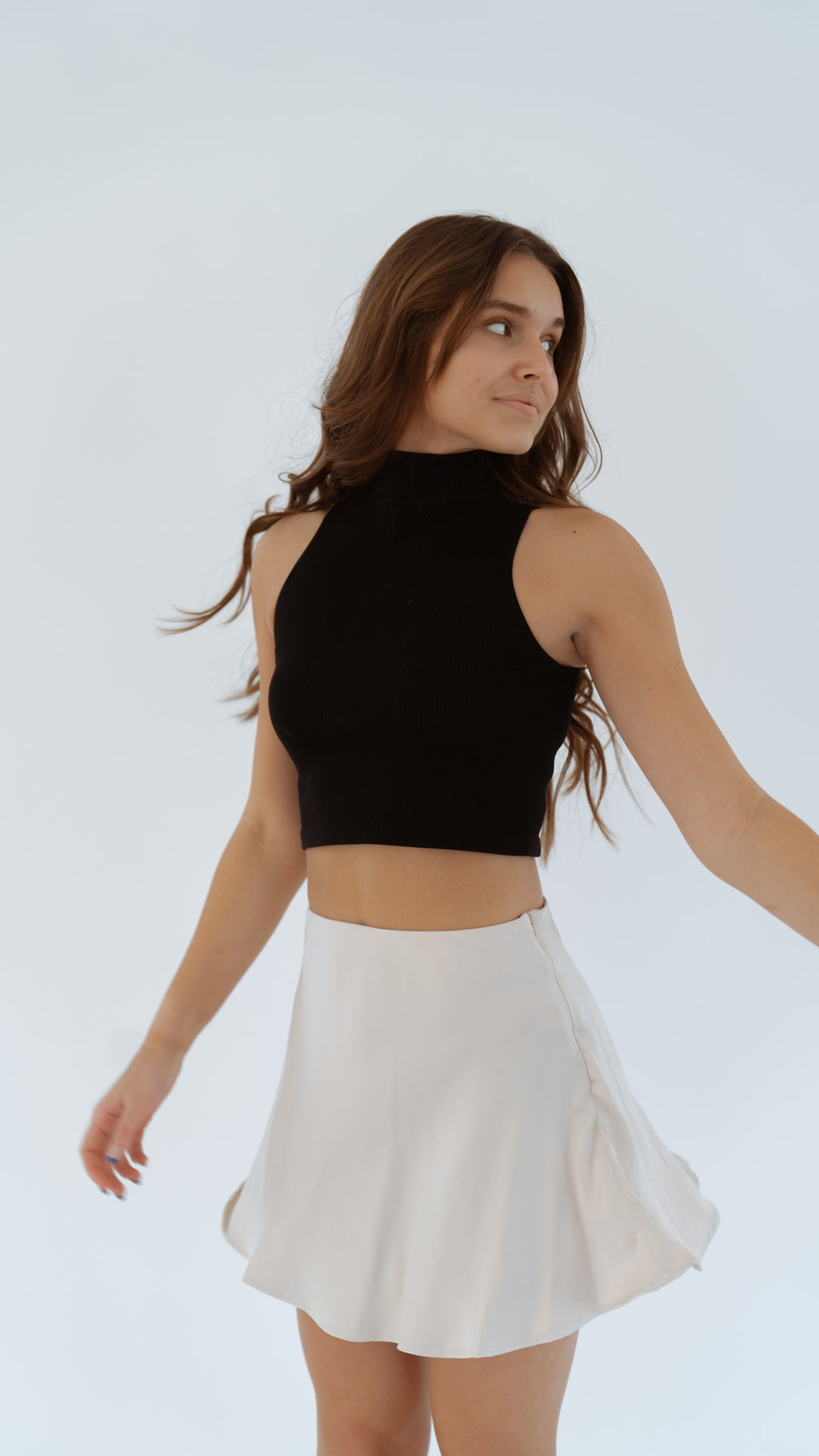 Satin Skort - Truluck