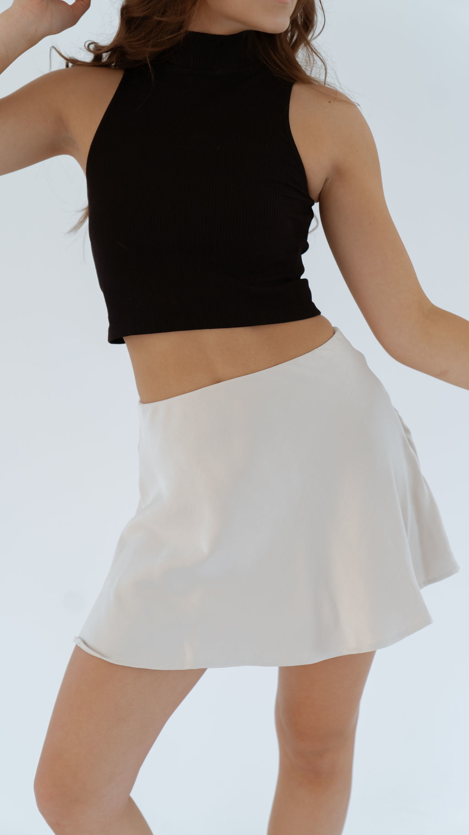 Satin Skort - Truluck
