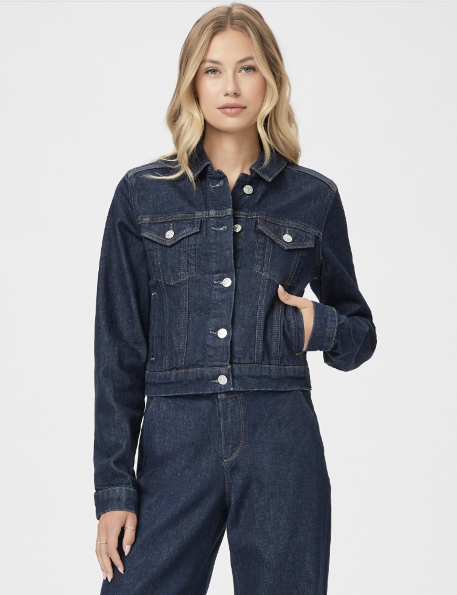 thumbnail image 2 of Denim Trench Coat - The Line Project 2 of 11