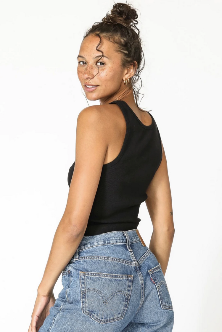 Perfect White Tee Blondie Tank