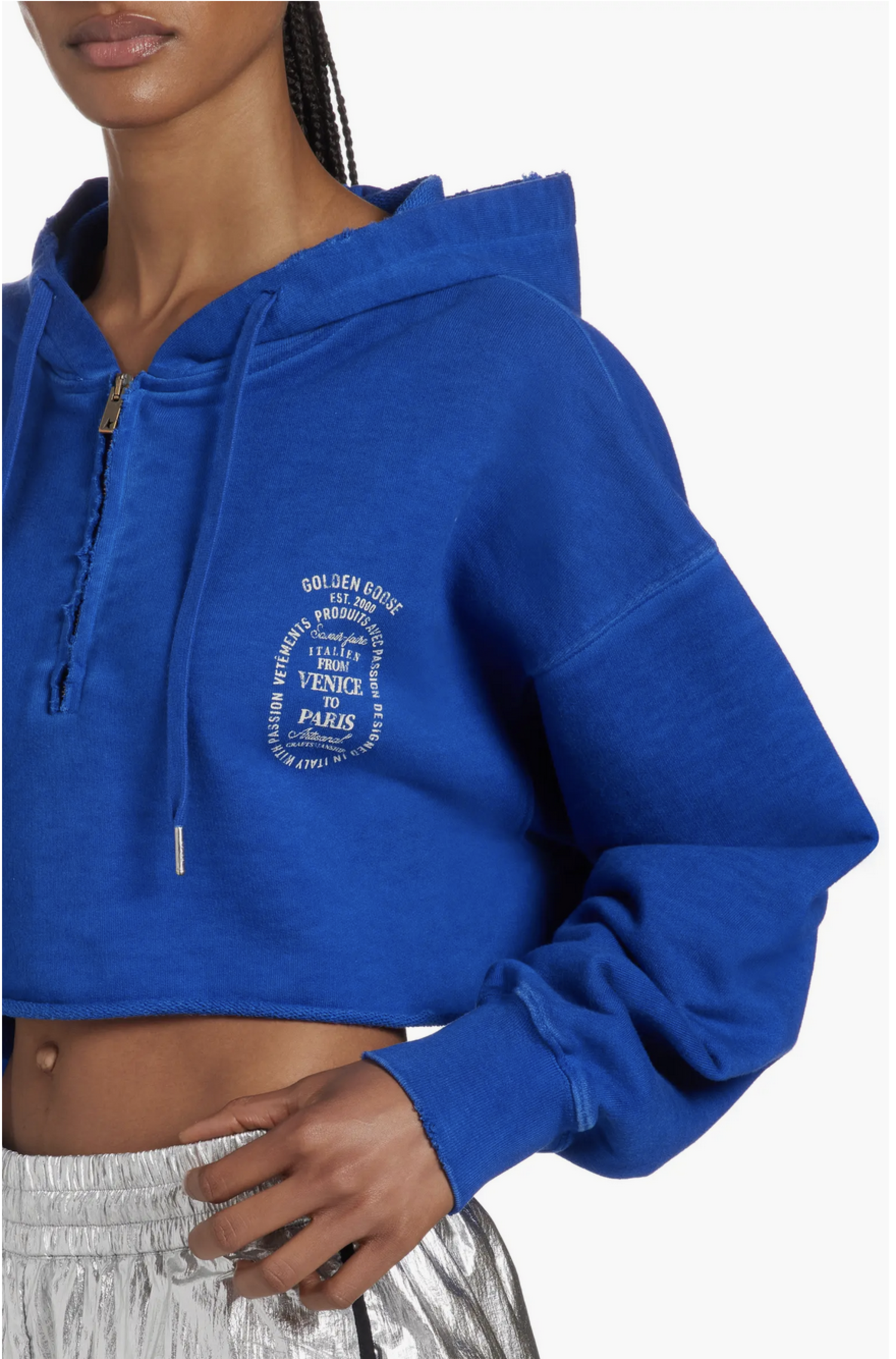 Journey Crop Zip Hoodie - Truluck 