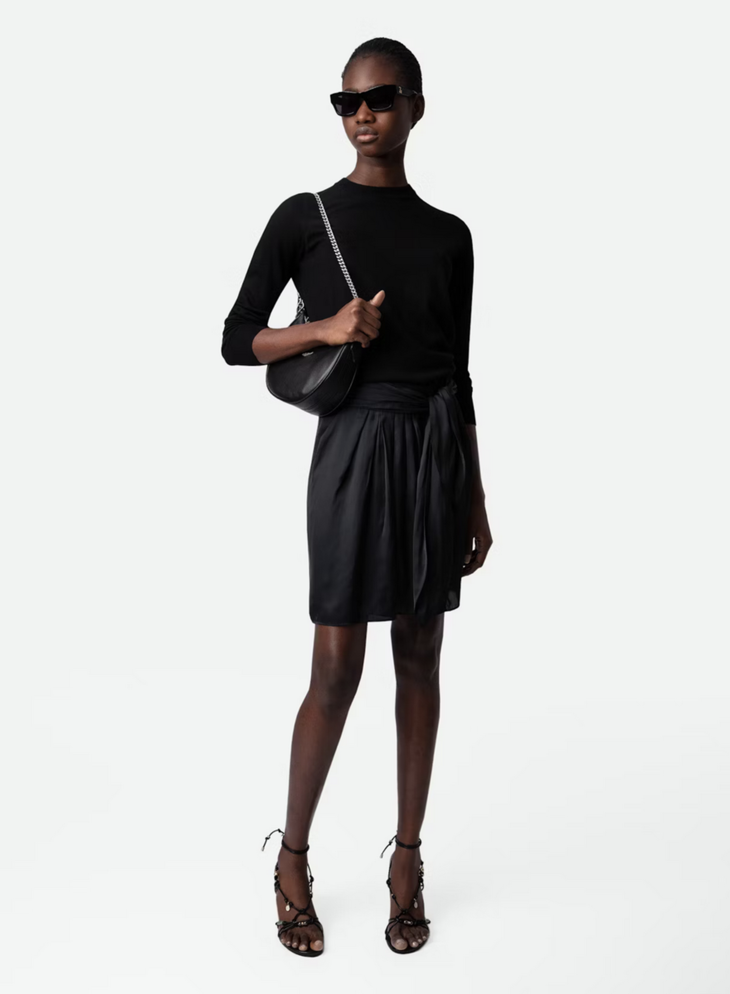 Joji Satin Skirt - Truluck Joji Satin Skirt - Truluck